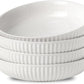CROFTON Kitchenware White CROFTON - Dinner Bowls Set of 4