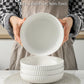 CROFTON Kitchenware White CROFTON - Dinner Bowls Set of 4