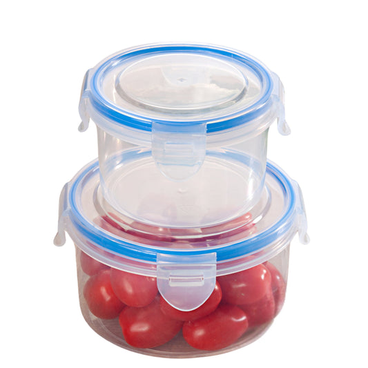 CROFTON Kitchenware CROFTON - Set of 2 Round Food Storage Containers