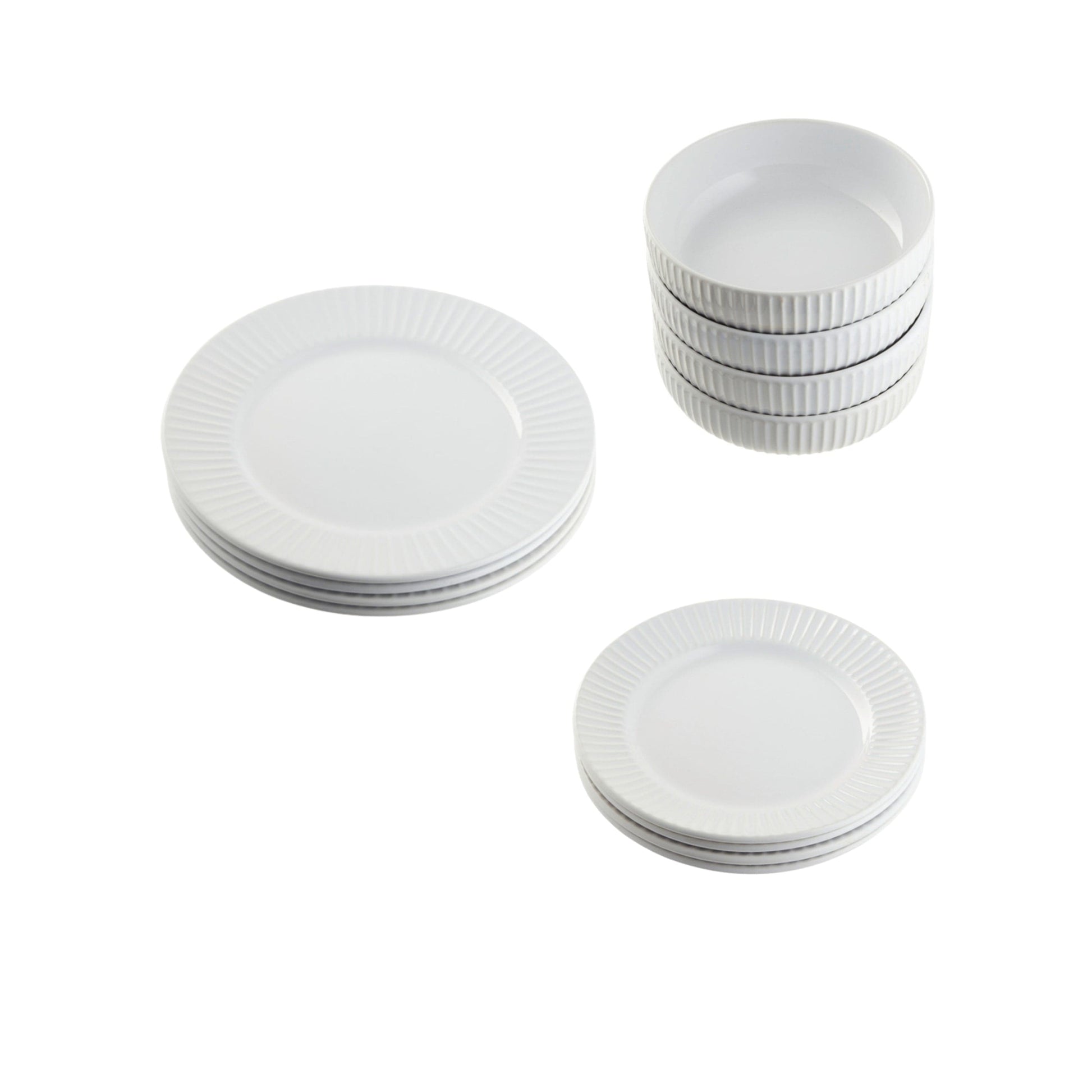 CROFTON Kitchenware White CROFTON - tableware set