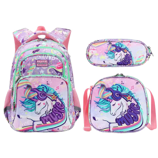 CUSANGEL School Bags Multi-Color CUSANGEL -  Unicorn Dinosaur Backpacks Children Schoolbags