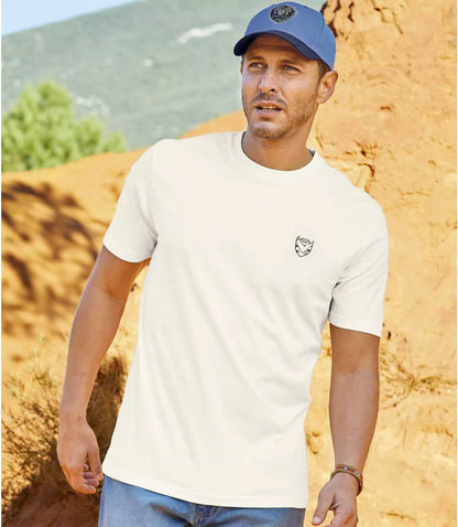 ATLAS FOR MEN - Round Neck Short sleeves T-Shirt
