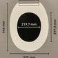 DUROPLAST - Printed Design Toilet Seat