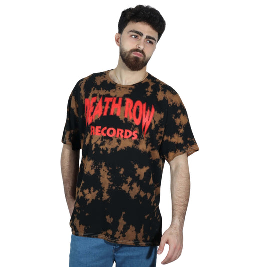 DEATH ROW RECORDS Mens Tops L / Multi-Color DEATH ROW RECORDS - Printed All Over T-shirt