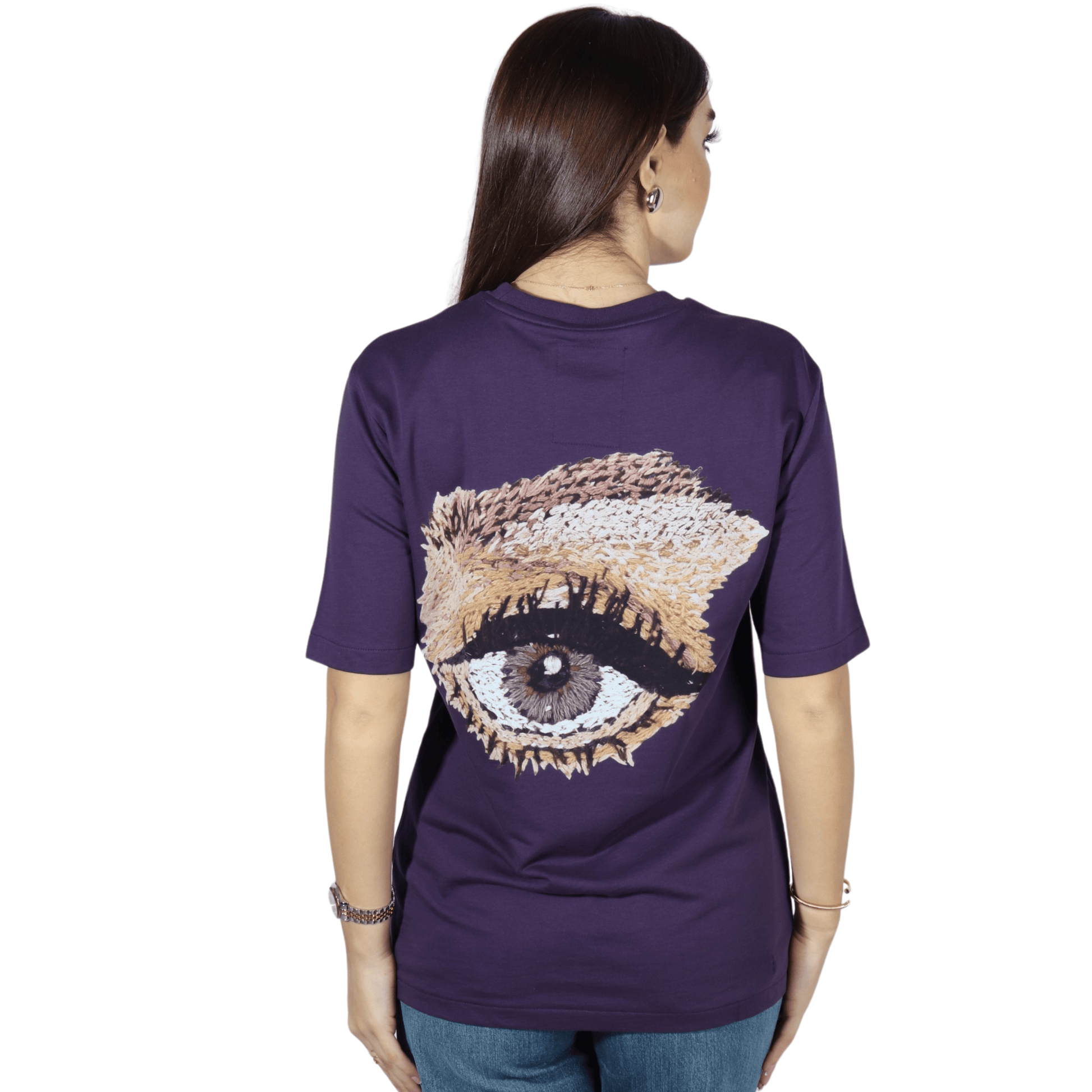 DIADORA Womens Tops DIADORA - Printed Eye Back T-shirt