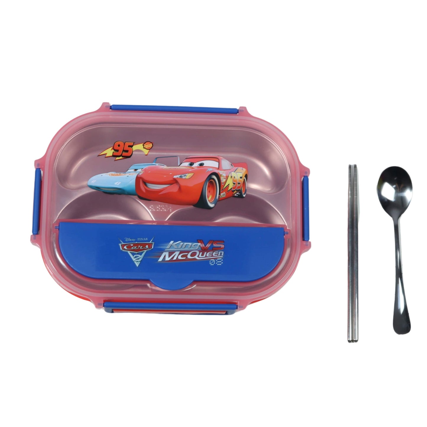 DISNEY School Supplies Red DISNEY - Cars lunchbox for school