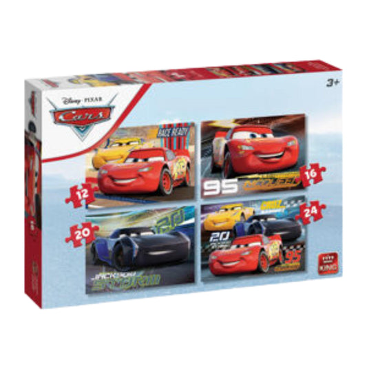 DISNEY Toys DISNEY - Puzzle 4 in 1 Cars