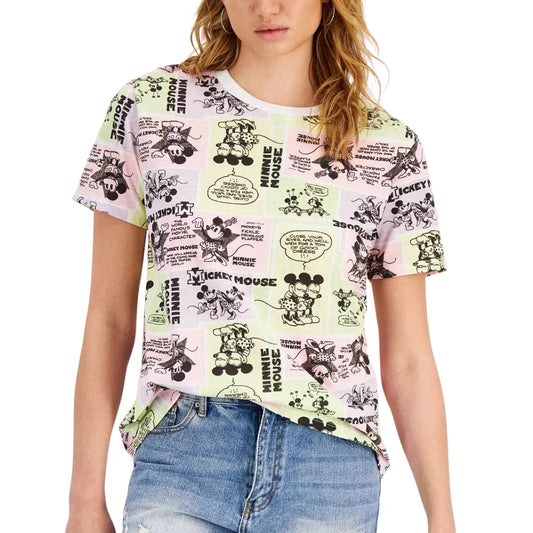 DISNEY Womens Tops XS / Multi-Color DISNEY - Mickey Mouse Printed T-Shirt