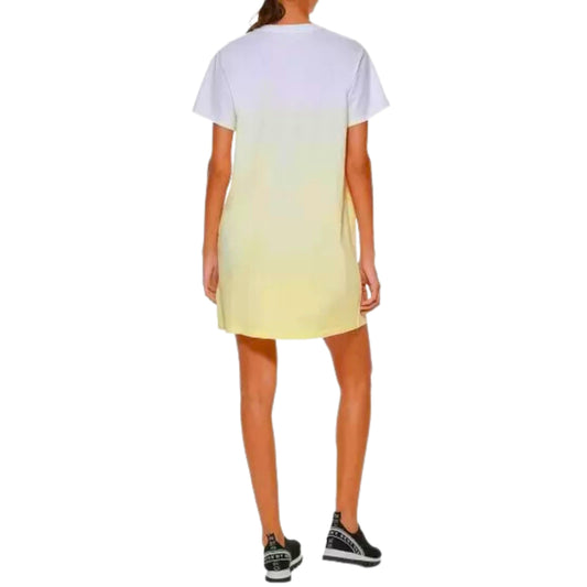 DKNY Womens Dress L / Multi-Color DKNY - Dip-Dyed T-Shirt Dress