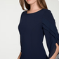 DKNY Womens Dress DKNY - Jewel Neck Above the Knee Dress