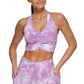 DKNY Womens sports M / Purple DKNY - Tie-Dye Low Impact Sports Bra