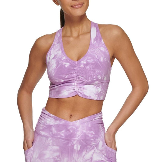 DKNY Womens sports M / Purple DKNY - Tie-Dye Low Impact Sports Bra