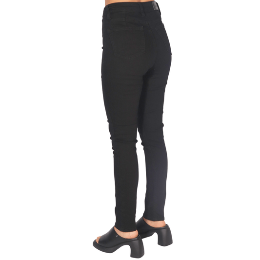 DOLLHOUSE Womens Bottoms M / Black / 28 DOLLHOUSE - Pull Over Denim