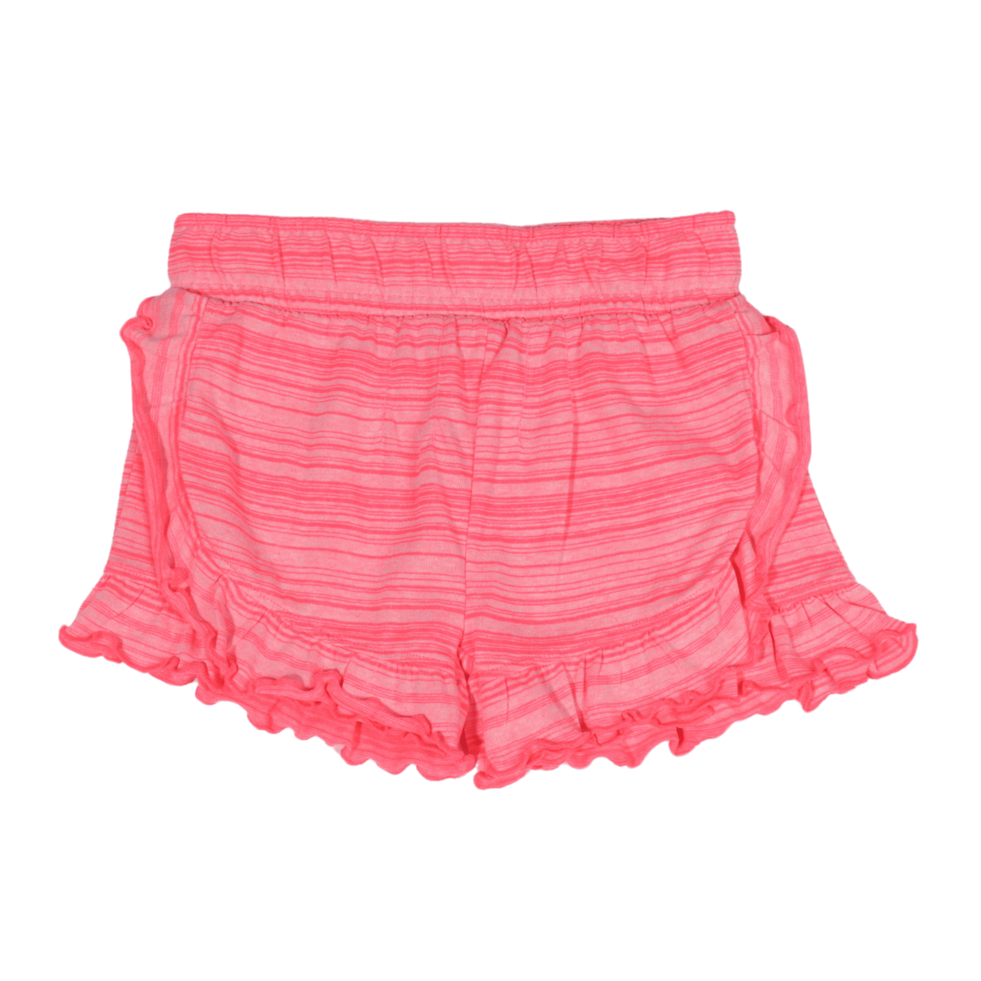 DUTCH JEANS Girls Bottoms M / Pink DUTCH JEANS - Stripped pattern frill shorts