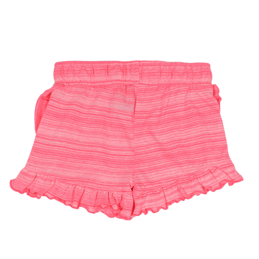 DUTCH JEANS Girls Bottoms M / Pink DUTCH JEANS - Stripped pattern frill shorts