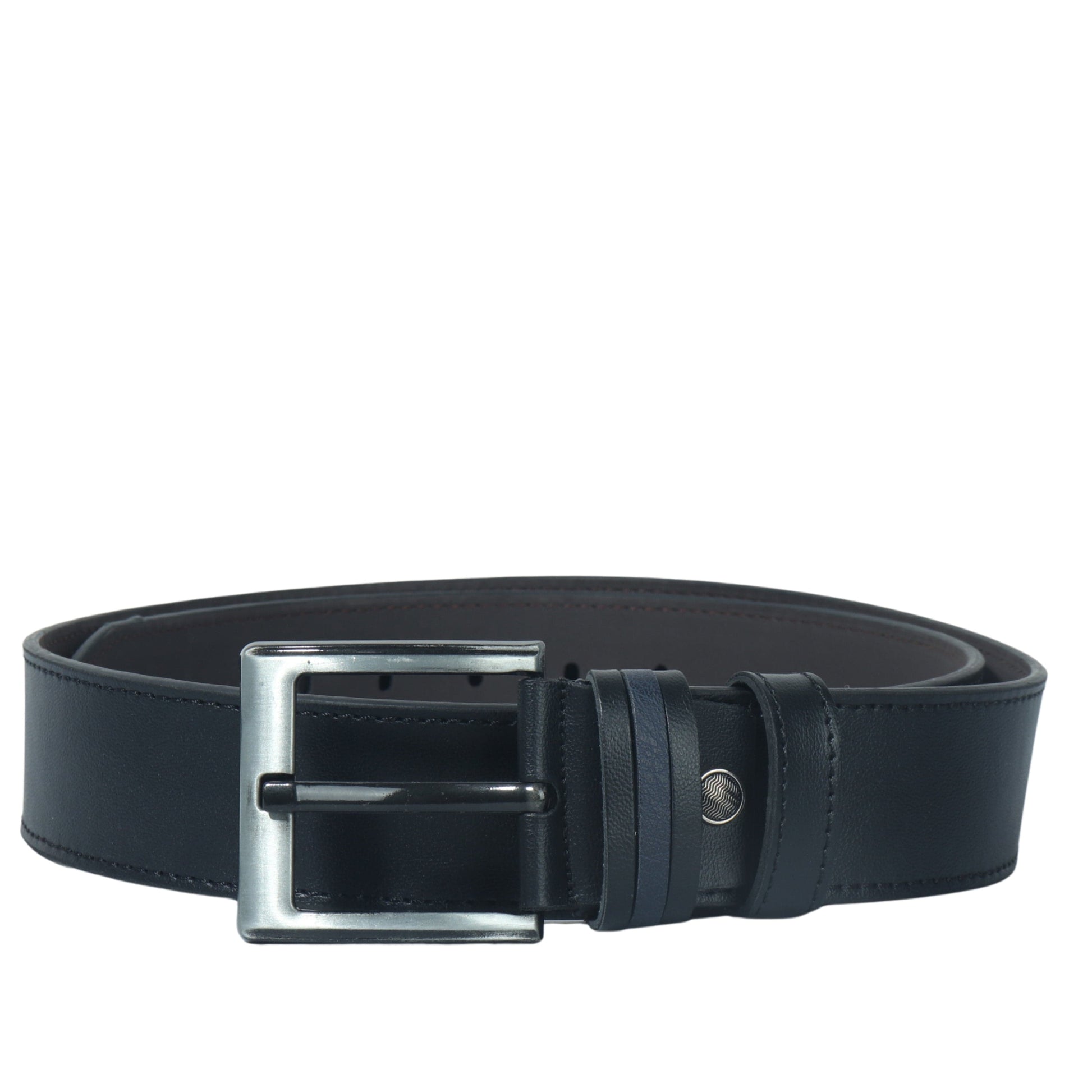 DYNAMO Belts L / Black DYNAMO - Straight leather belt