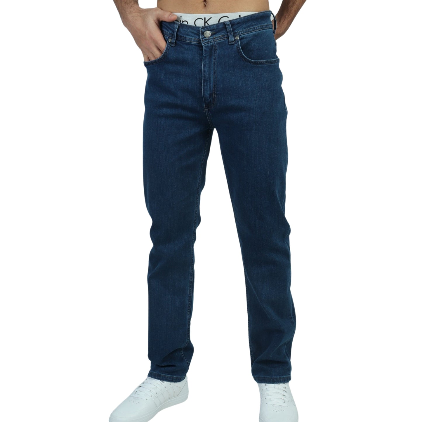 DYNAMO Mens Bottoms M / Blue DYNAMO - Button Front Denim