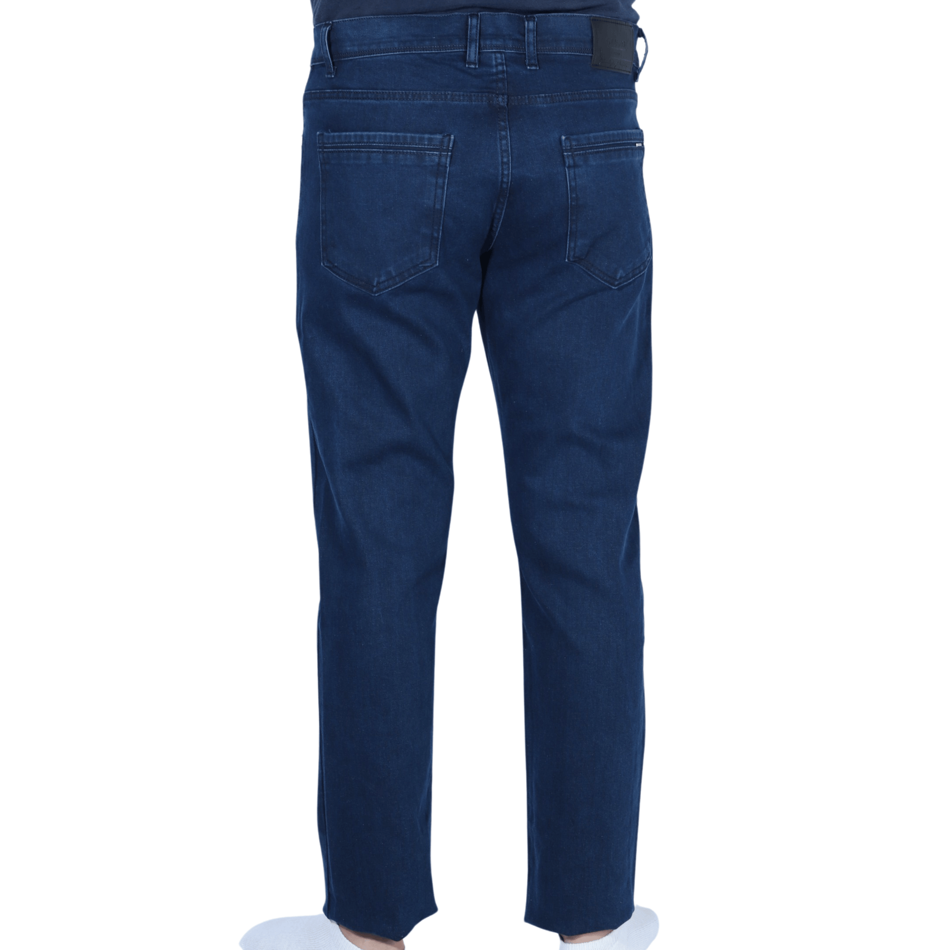 DYNAMO Mens Bottoms DYNAMO - Logo straight leg denim pants