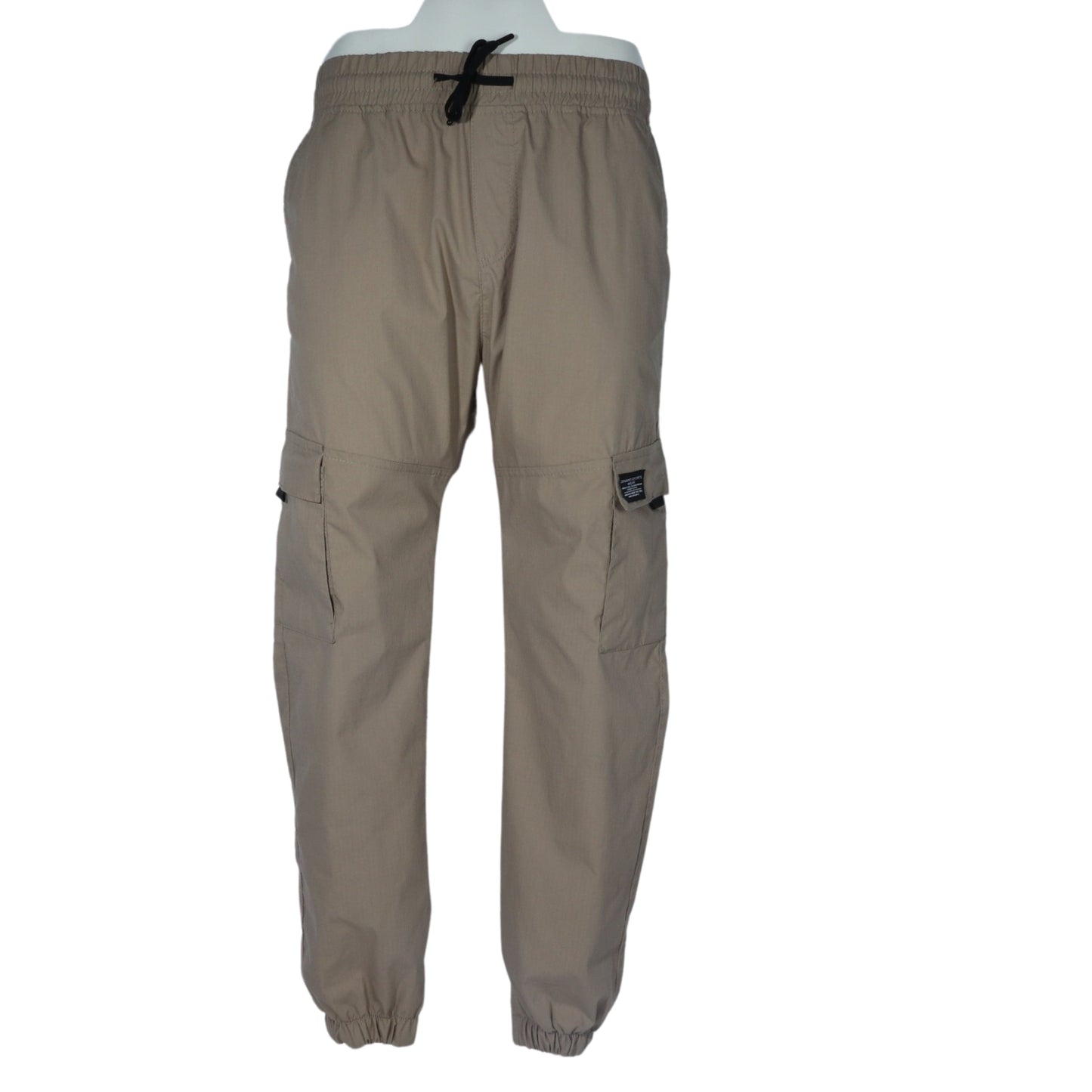 DYNAMO Mens Bottoms M / Beige DYNAMO - Woven Cargo Sweatpants