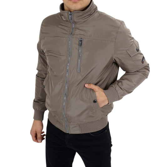 DYNAMO Mens Jackets M / Beige DYNAMO - winter jacket with faux fur lining