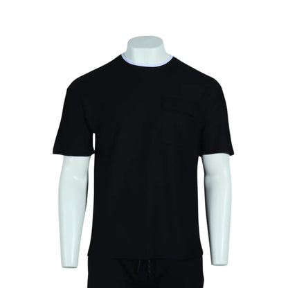 DYNAMO Mens Tops S / Black DYNAMO - Contrast Neckline T-Shirt