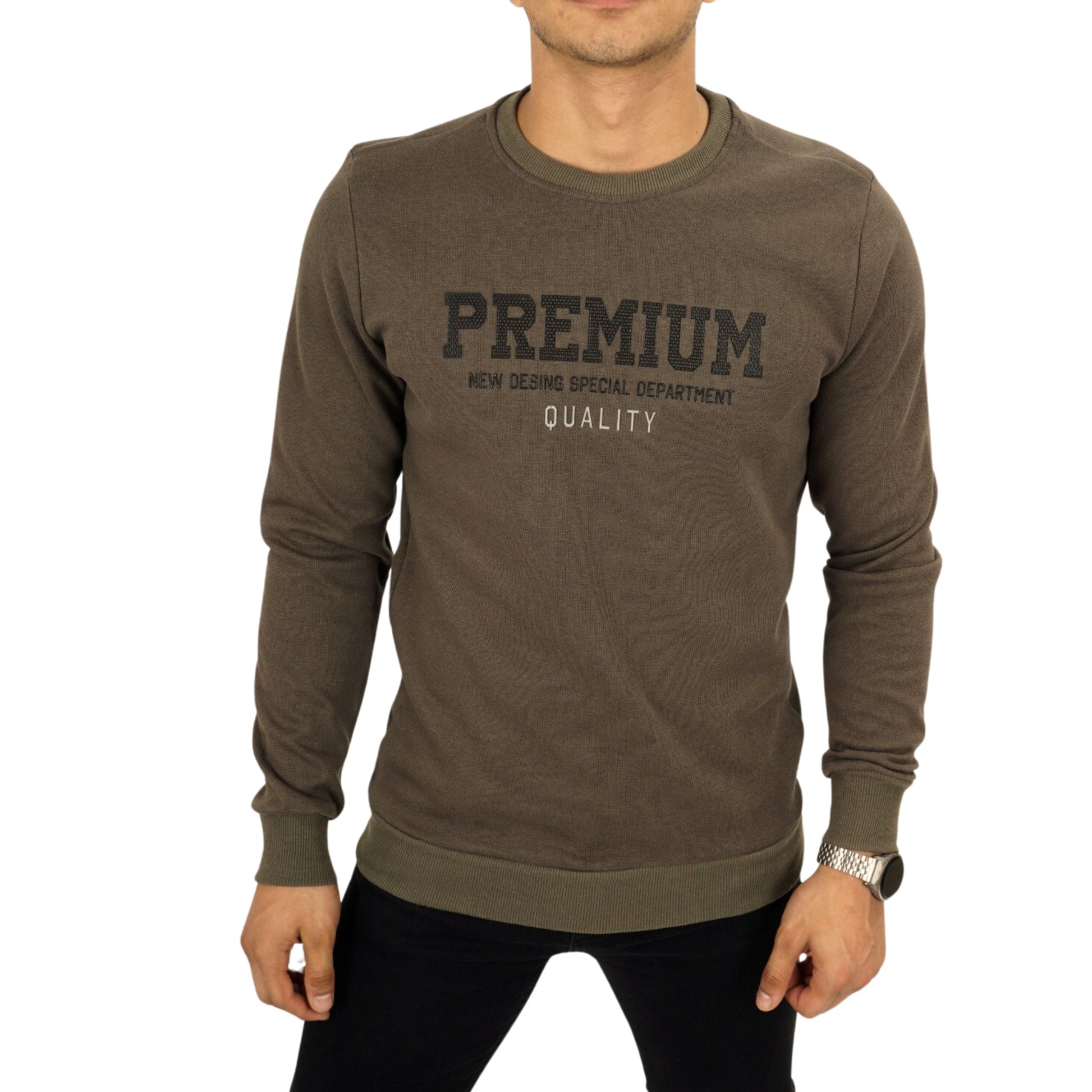 DYNAMO Mens Tops L / Green DYNAMO - Long Sleeve Sweatshirt