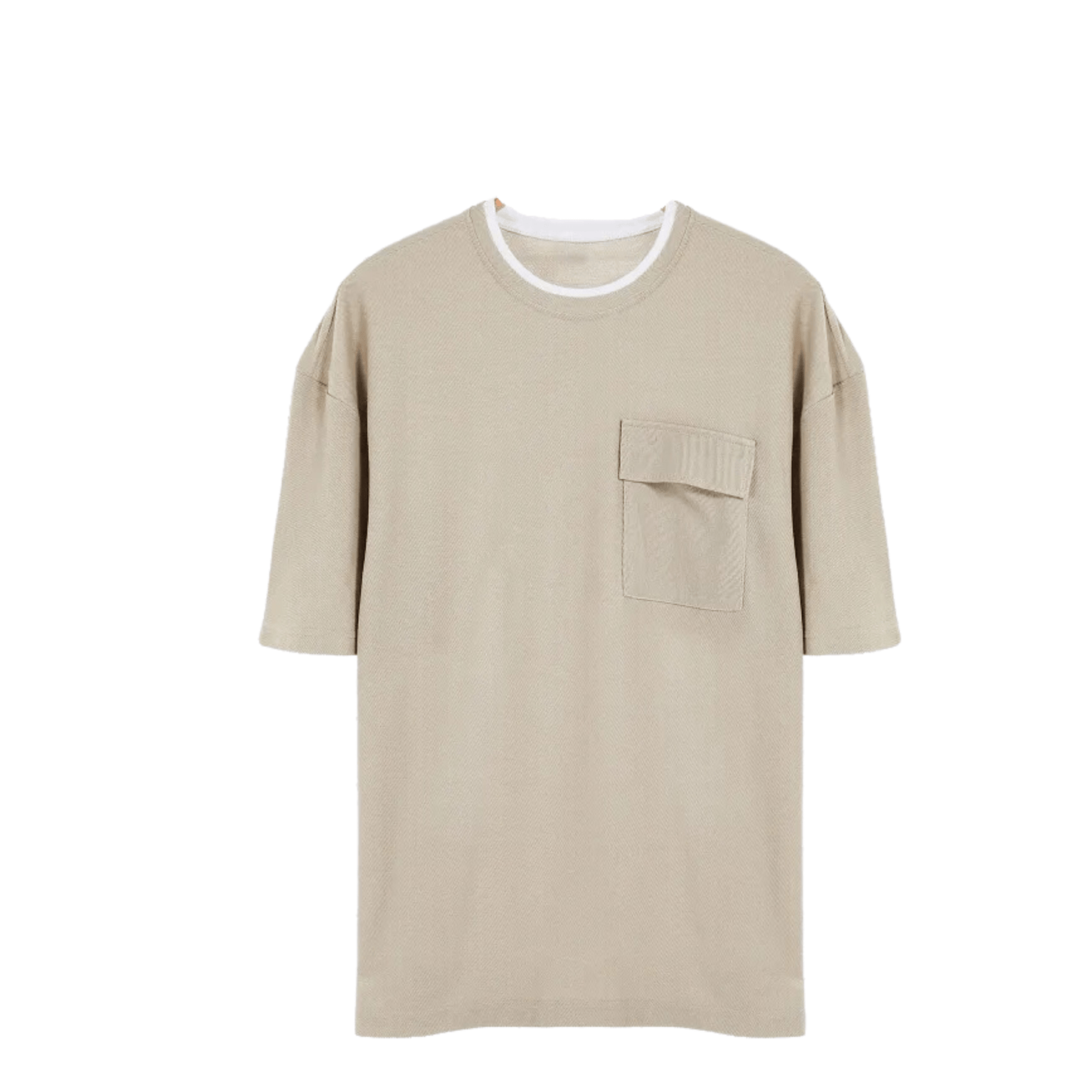 DYNAMO Mens Tops S / Beige DYNAMO - Regular Fit T-Shirt