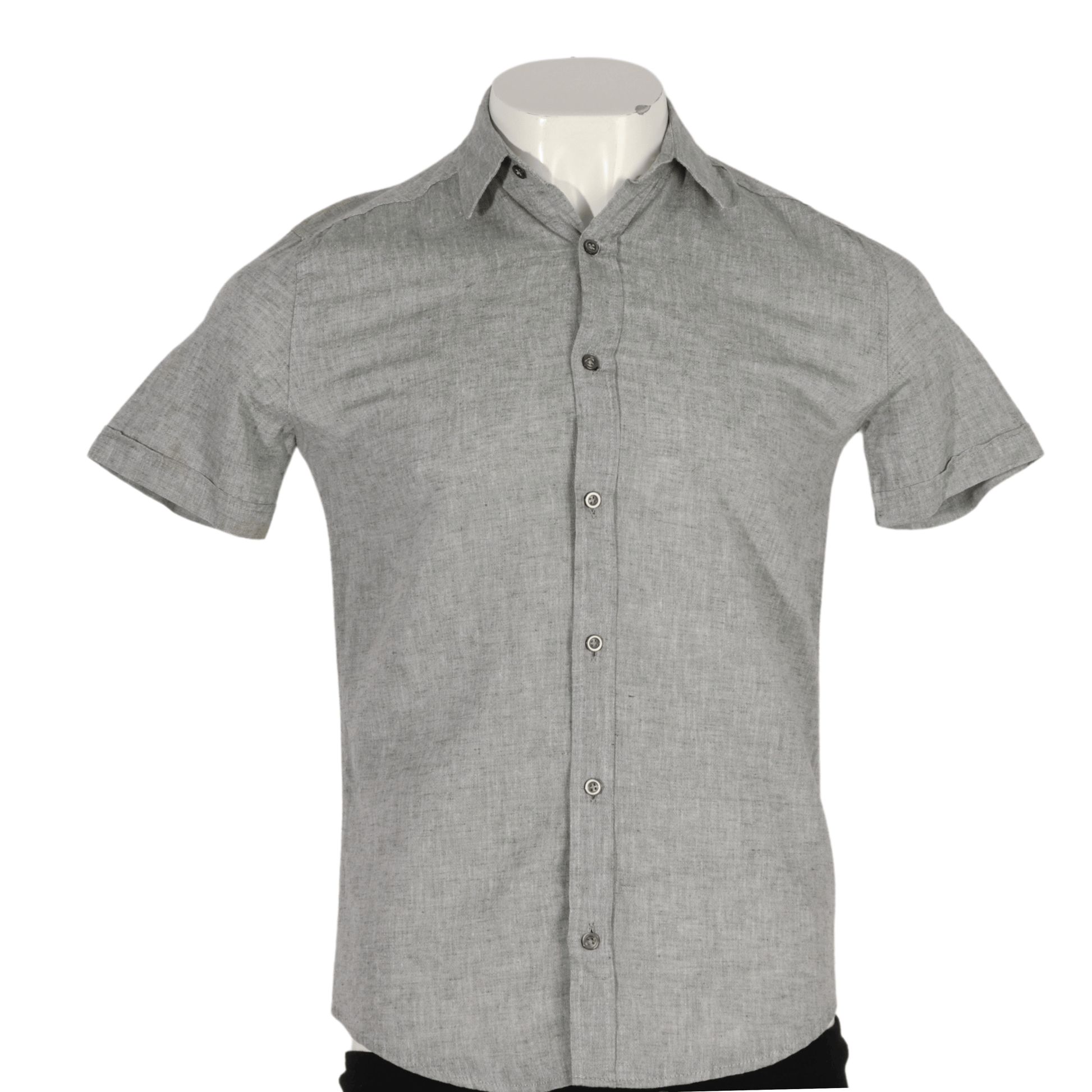 DYNAMO Mens Tops S / Grey DYNAMO - Short Sleeve  Shirt