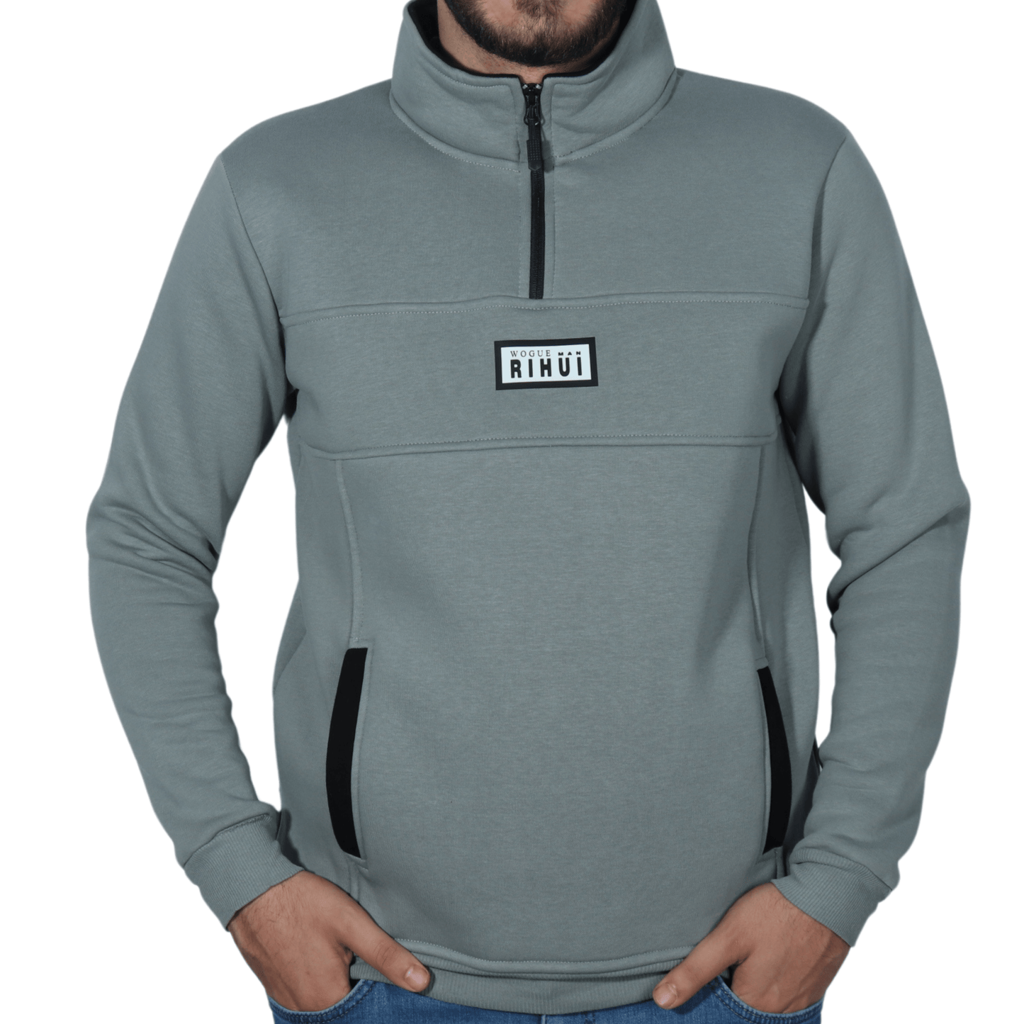 DYNAMO Mens Tops S / Grey DYNAMO - Zip Up Sweatshirt