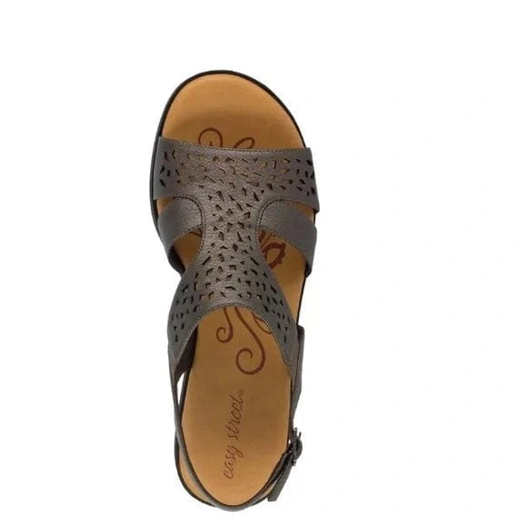EASY STREET Womens Shoes 38.5 / Grey EASY STREET - Bolt Sandals