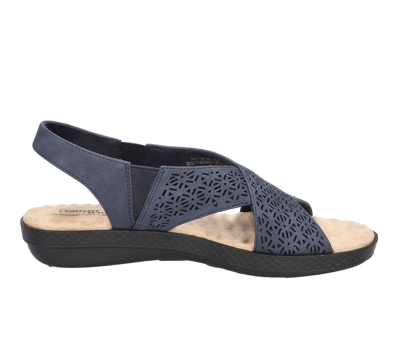 EASY STREET Womens Shoes 39.5 / Navy EASY STREET - Claudia Comfort Sandal