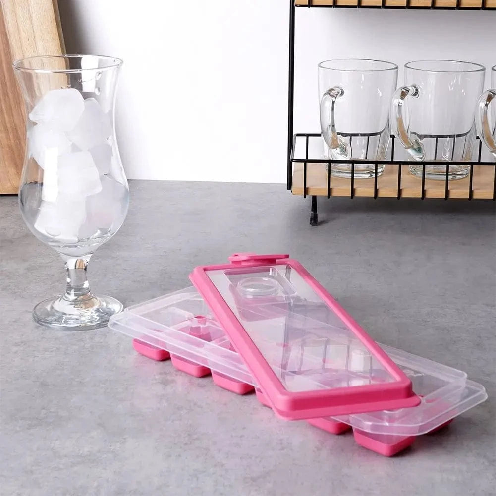 EIS WURFEL Kitchenware Pink EIS WURFEL - Ice Cube Tray with Lid