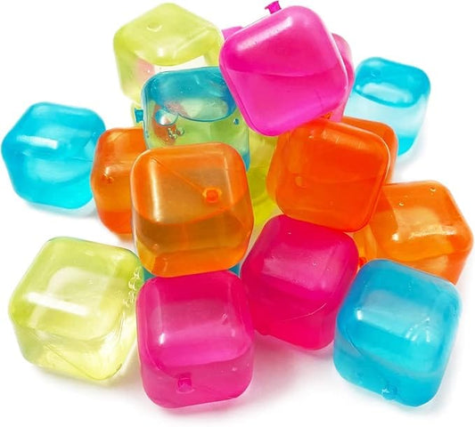 EIS WURFEL Kitchenware Multi-Color EIS WURFEL - Set Of Reusable & Freezable Ice Cubes 18 Pcs