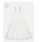 EPIC THREADS Girls Dress L / White EPIC THREADS - KIDS - Solid Dress with Scrunchie, 2 Piece Set