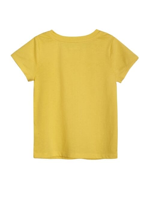 EPIC THREADS Girls Tops S / Yellow EPIC THREADS - KIDS - Short Sleeve Graphic T-shirt