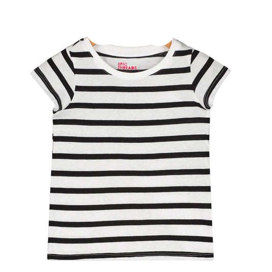 EPIC THREADS Girls Tops 5 Years / Multi-Color EPIC THREADS - KIDS - Striped All Over T-Shirt