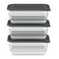 ERNESTO Kitchenware ERNESTO - 3 Piece Food Container Set