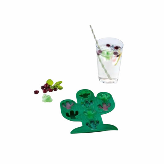 ERNESTO Kitchenware Green ERNESTO - Cactus Shaped Ice Cube Tray