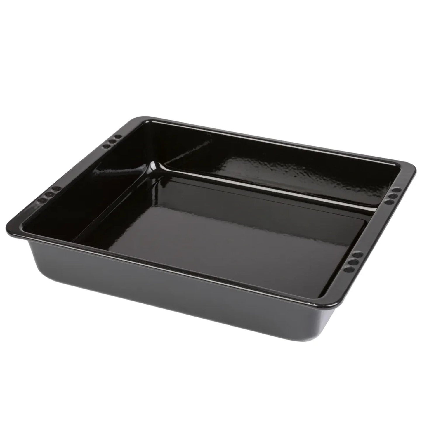ERNESTO Kitchenware Black ERNESTO - Enamel Roasting Dish
