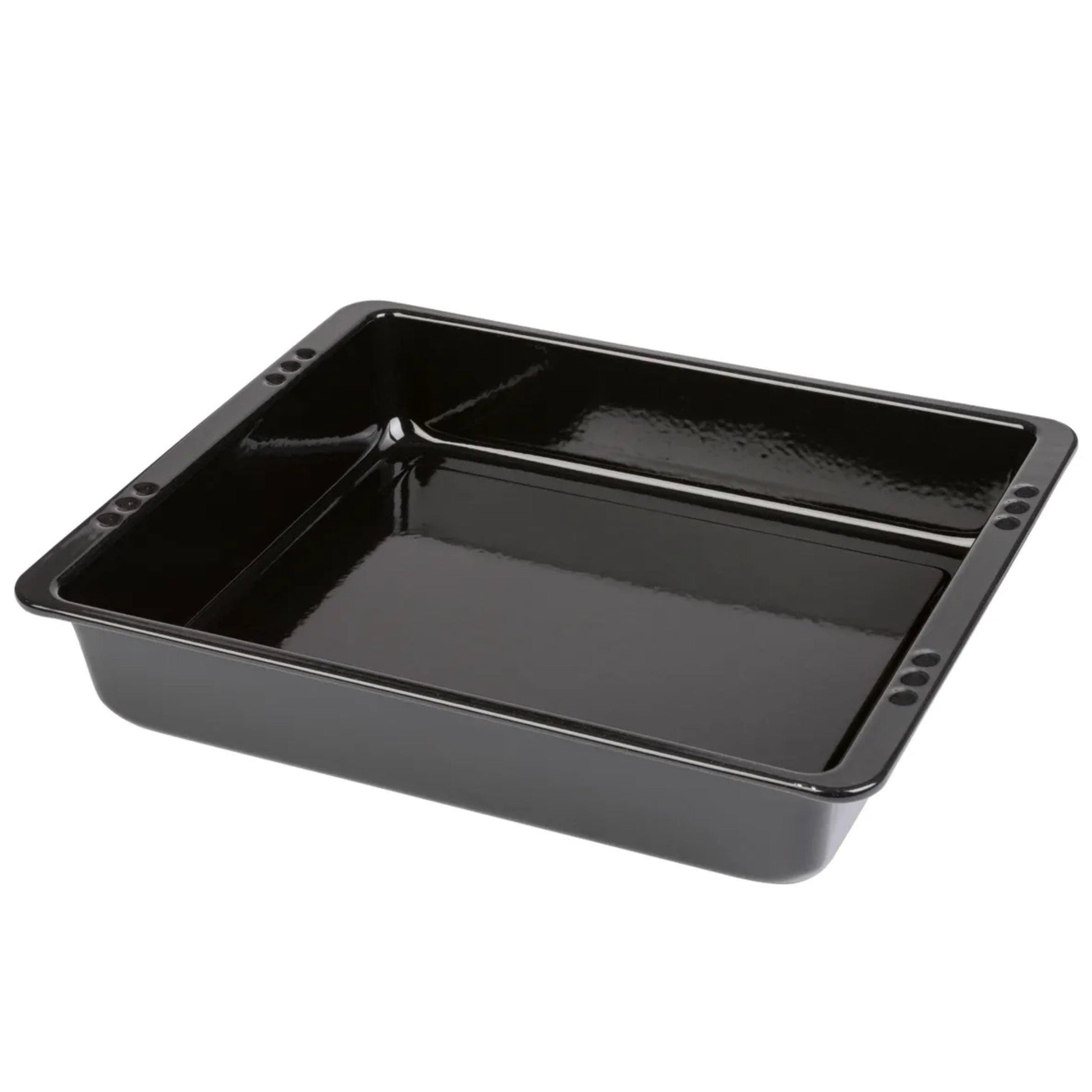 ERNESTO Kitchenware Black ERNESTO - Enamel Roasting Dish