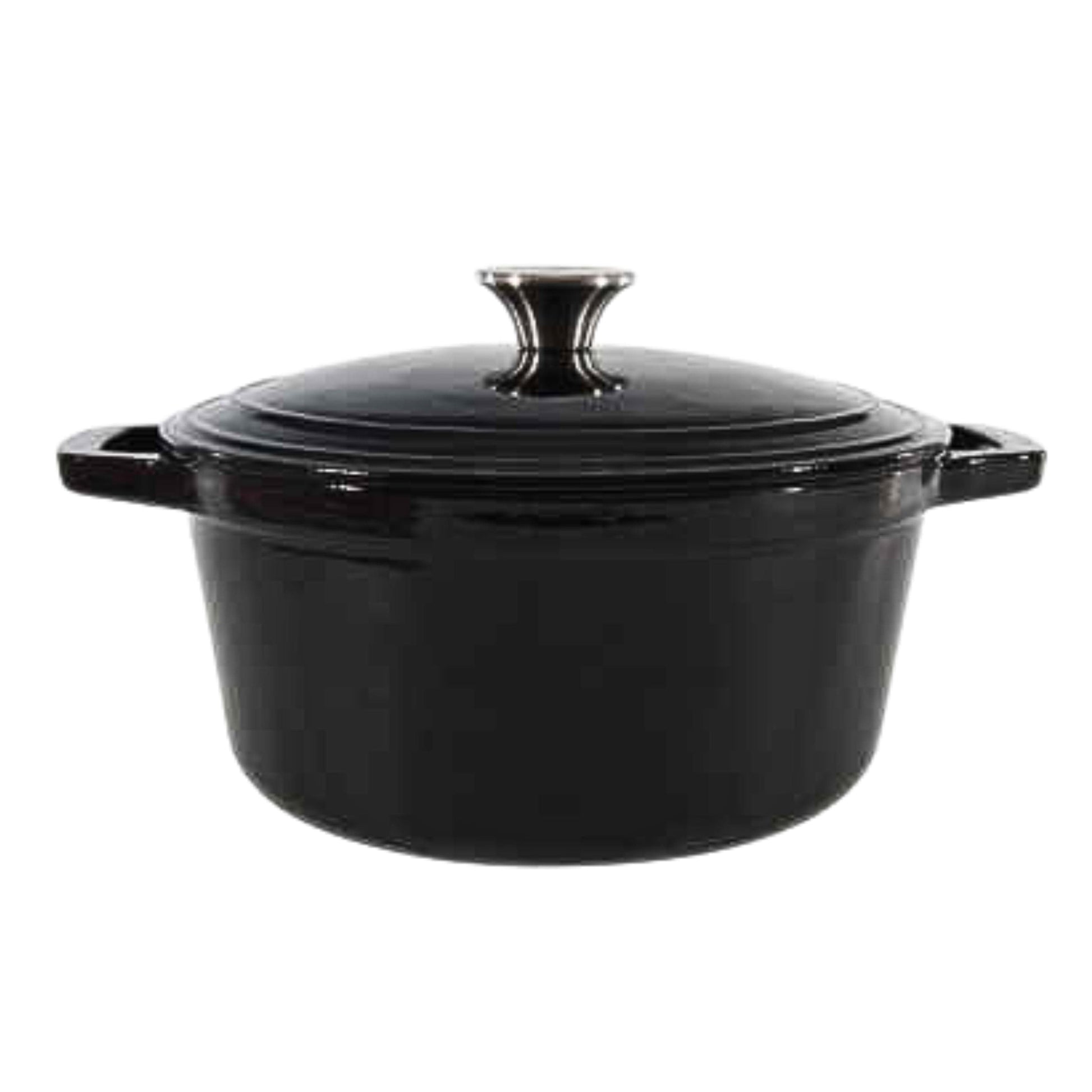 ERNESTO Kitchenware Black ERNESTO - Enameled Cast Iron Casserole Dish