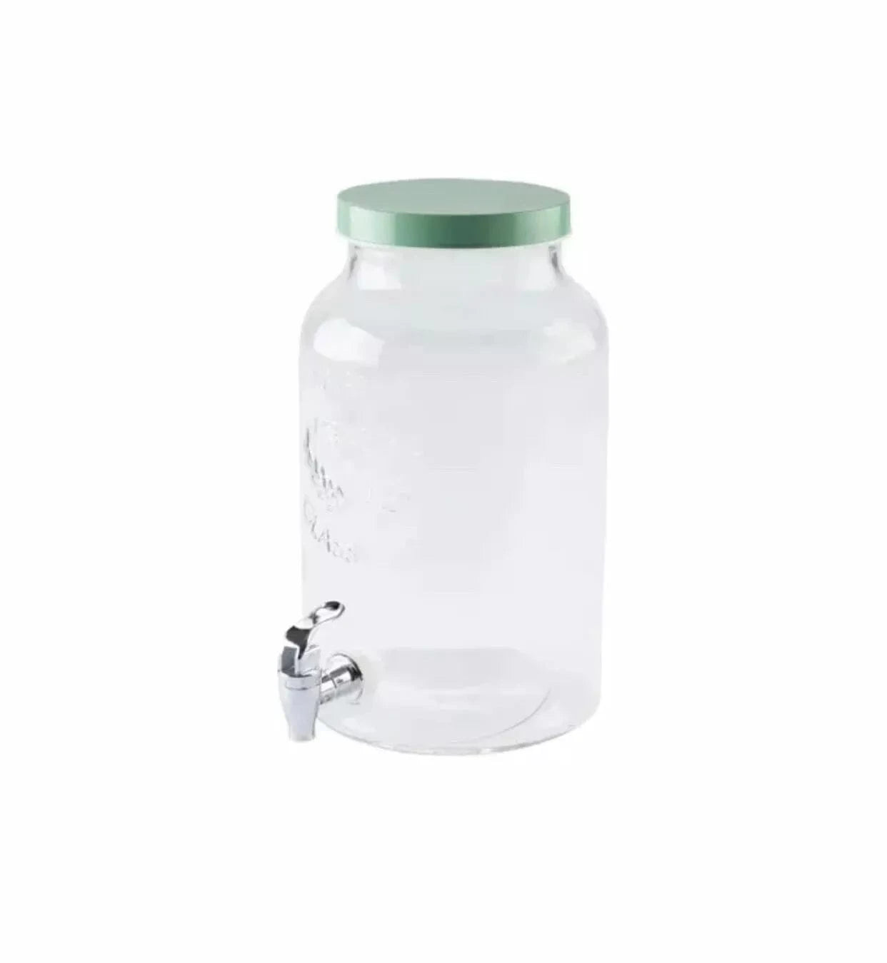 ERNESTO Kitchenware 5.5 L / Green ERNESTO - Glass Drink Dispenser with Tap Drink Beverage Cocktail