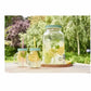ERNESTO Kitchenware 5.5 L / Green ERNESTO - Glass Drink Dispenser with Tap Drink Beverage Cocktail