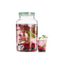 ERNESTO Kitchenware 5.5 L / Green ERNESTO - Glass Drink Dispenser with Tap Drink Beverage Cocktail