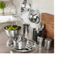 ERNESTO Kitchenware Black ERNESTO - Kitchen HolderStainless Steel