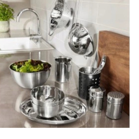 ERNESTO Kitchenware Black ERNESTO - Kitchen HolderStainless Steel