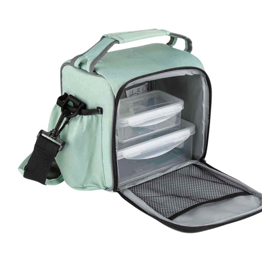 ERNESTO Kitchenware Green ERNESTO - Lunch bag with lunch box set