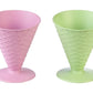ERNESTO Kitchenware ERNESTO - Plastics Ice Cream Cups Waffle
