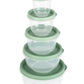 ERNESTO Kitchenware ERNESTO - Round Food Container Set of 5