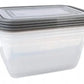 ERNESTO Kitchenware ERNESTO -  set of food storage jars 4 pcs